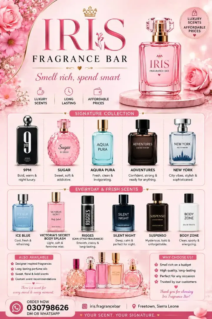IRIS FRAGRANCE BAR logo